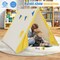 Kids Play Tent With Solid Wood Frame Holiday Birthday Gift & Toy For Boys & Girls